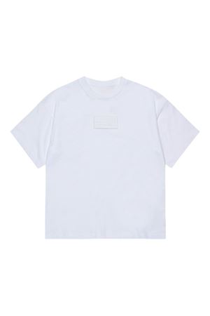 tshirt in cotone bianco MM6 KID | M60906MM04IM6100